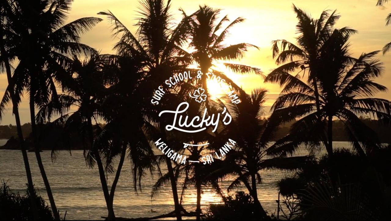 Lucky'S Surf Camp Bed & Breakfast Weligama Dış mekan fotoğraf