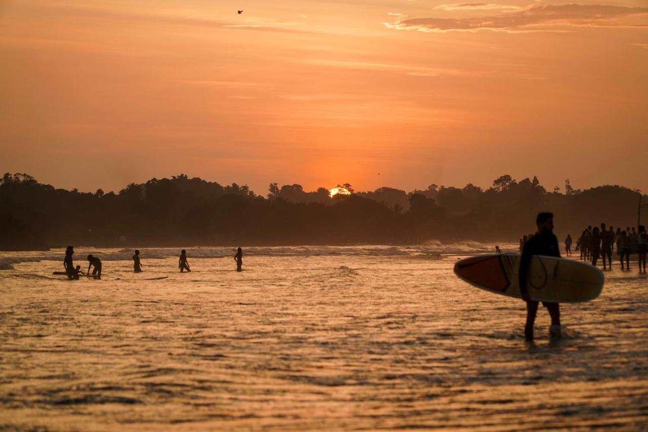 Lucky'S Surf Camp Bed & Breakfast Weligama Dış mekan fotoğraf